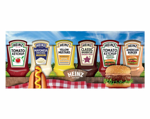 Heinz picnic sauce selection - picnic,