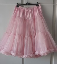 BANNED RETRO Pink Rock & Roll Full Circle Dance Petticoat 29", 5XL
