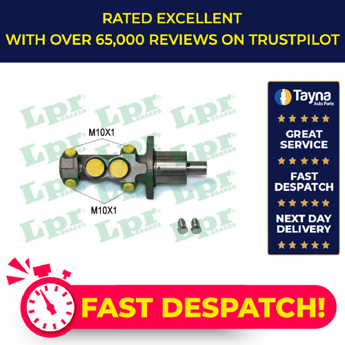 Brake master cylinder - cylinder, fits