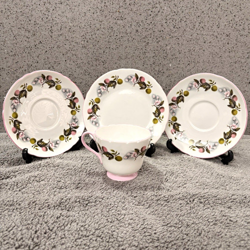 Shelley bone china floral tea - bone,