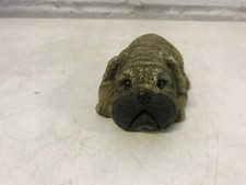 English Bulldog Figurine Chinese Import Enesco Signed