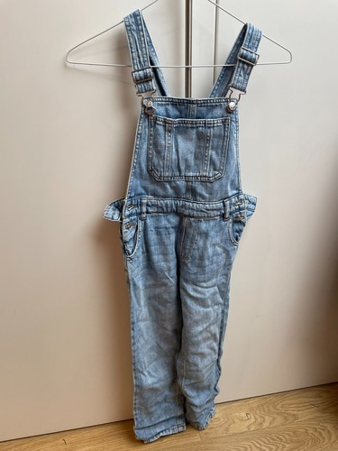 Girls denim dungarees - dungarees, |