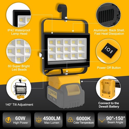 60w led work light - light, dewalt