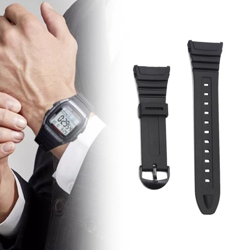 Watch strap flexible black - flexible,