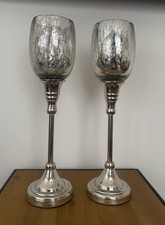 Pair of Tall  Glass with