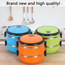 Storage Trave Hot Food Flask Thermos Vacuum Lunch Box Warmer Food Container