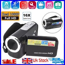 Mini DV Camera 16X Zoom Digital Video Camera HD 1080P  Camcorder Battery Powered