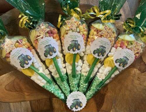 Green tractor themed pre - 20,
