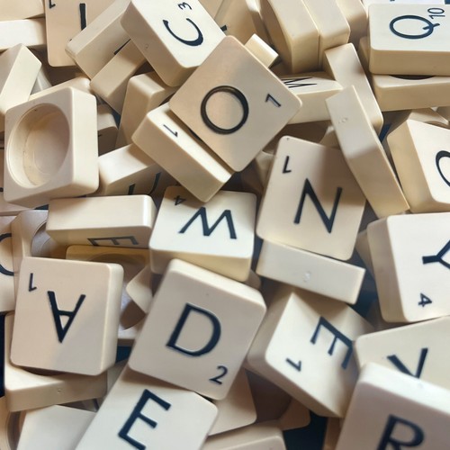 Scrabble original spare tiles - scrabble,