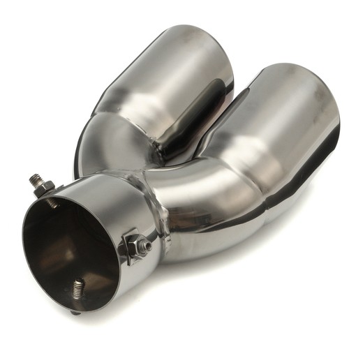 Dual twin exhaust pipe - dual, trim