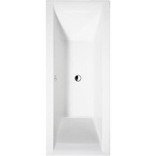 Bathroom Bath Bathtub Double Ended Square 1700 x 700mm Soak Acrylic Tub