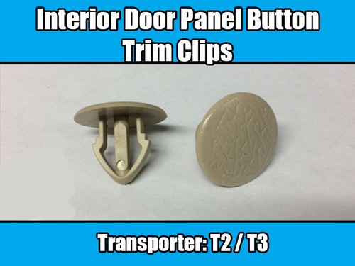 50x clips for transporter - vw,