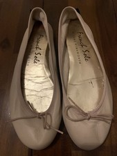 French Sole Ballet Flat Shoes