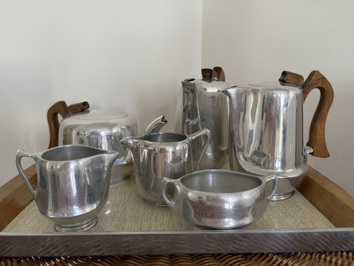Vintage picquot ware tea and - picquot,
