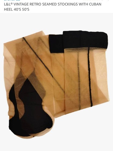 Vintage style stocking worn - style,