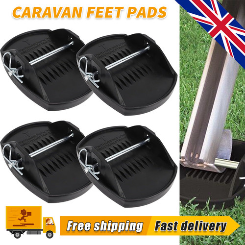 4pc caravan feet pads heavy - 4pc,