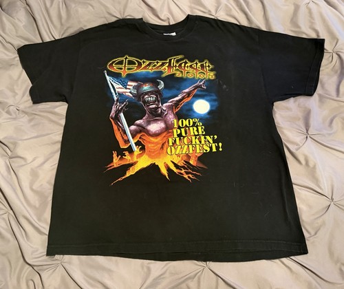 2003 ozzfest tour shirt - tour,