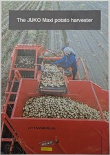Original Juko Potato Harvester Brochure, c 1980's