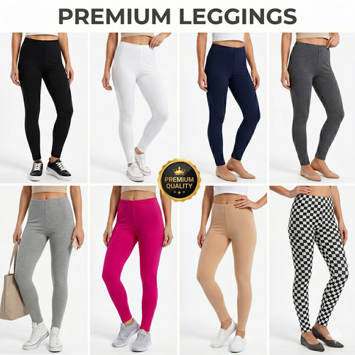 Ladies full length leggings - ladies,