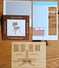 Lucian Ercolani 003 Butterfly chair furniture design Ercol art paper model kit