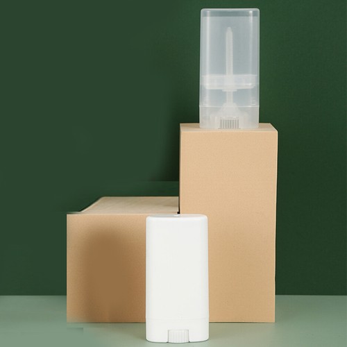 15ml clear white empty oval - 15ml, clear/white