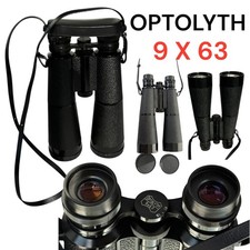 Vintage Binoculars Binoculars OPTOLYTH 9 x 63 MADE IN GERMANY Zeiss