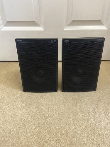 Jamo sat 160 black speakers - black,
