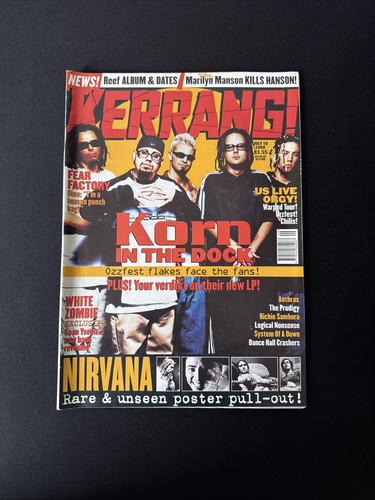 Kerrang 708 july 18 - 18, 1998