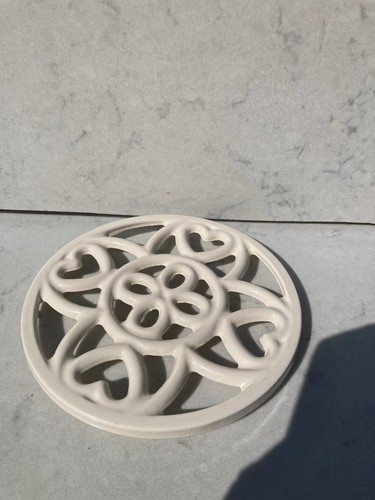 Cast iron cream circular round - cast,
