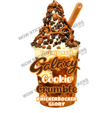 Ice cream van sticker Galaxy