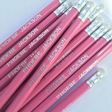 12 HB Pencils Personalised