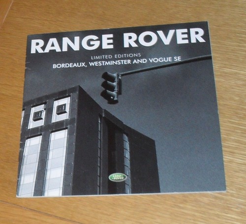 Range rover p38 limited - p38,