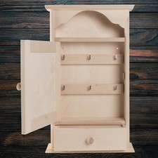 Hanging Wooden Key Cabinet