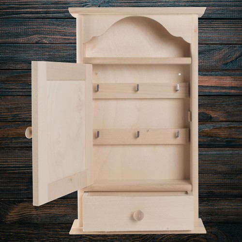Hanging wooden key cabinet - hanging,
