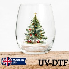 Christmas Tree 8pcs UV DTF