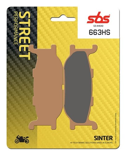 Sbs 663hs front brake pads - brake,