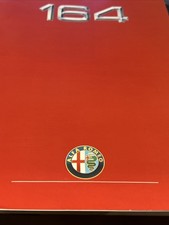 The Alfa Romeo 164 Car Sales Information Brochure Frameable 8 Pages