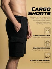 Mens Cargo Combat Fleece