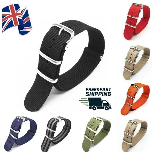 Nato watch strap nylon - watch,