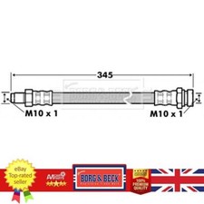 Brake Hose For Smart CABRIO