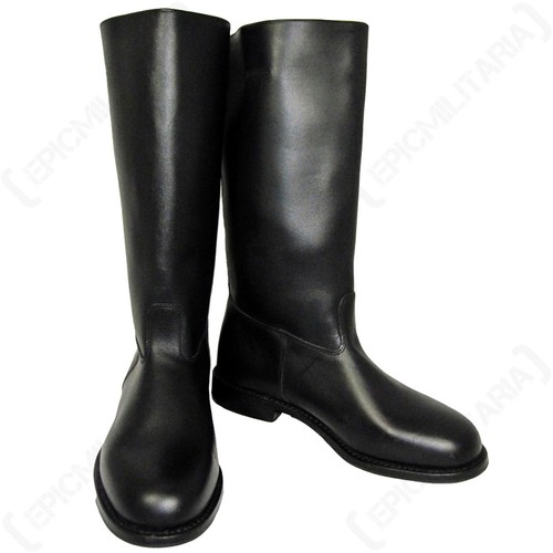 Leather jack boots - jack, (with