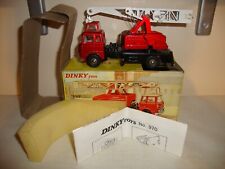 DINKY 970 'JONES FLEETMASTER' CANTILVER CRANE - VERY GOOD in original BOX