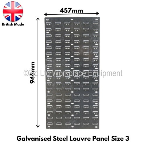 New galvanised steel wall - steel,