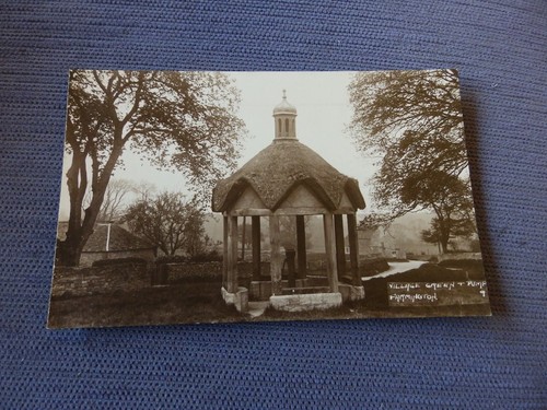 Postcard village green pump - postcard,