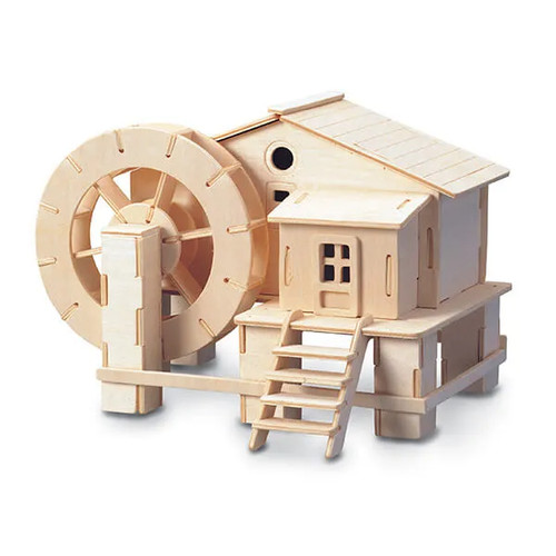 Model kit water wheel - kit, quay