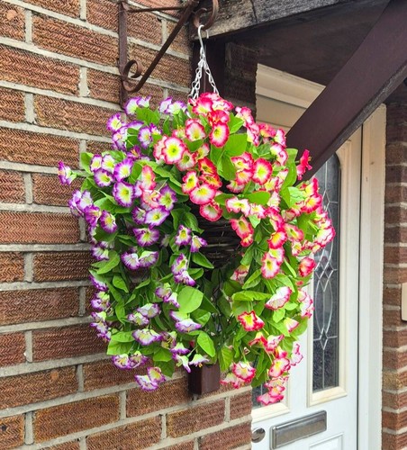 Artificial hanging basket - artificial,