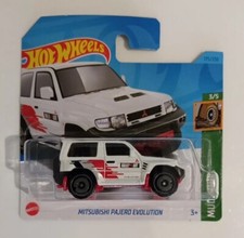 Hot Wheels MITSUBISHI PAJERO EVOLUTION Mud Studs 2023 HKK36-N521 175/250 Mattel