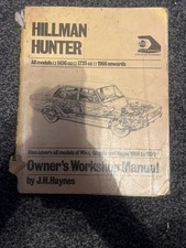 Haynes Workshop Manual Hillman
