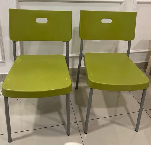 Ikea set green dining - 2,