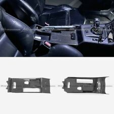 For BMW E46 M3 LHD CSL Type Carbon Fiber Center Console Inner Trim Cover Bodykit
